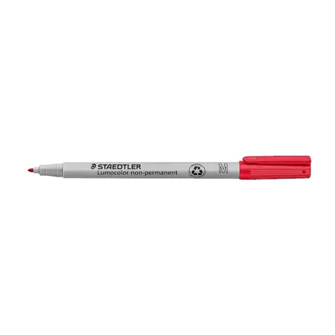 STAEDTLER Lumocolor NonPermanent-Marker 315M, rot – Bild 2