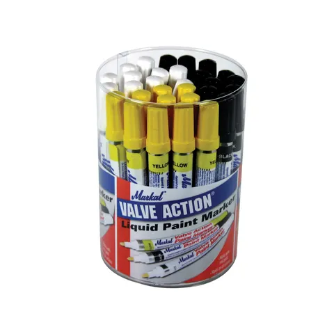 Markal Valve Action Paint Marker Pen Tub – Assorted – image 2
