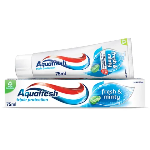 Aquafresh Triple Protection Toothpaste Fresh and Minty 75ml – image 2