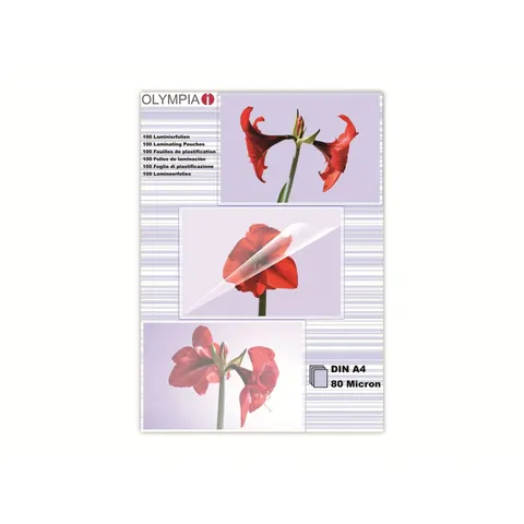 OLYMPIA Laminiertaschen DIN A4, 100 Stk – Bild 2