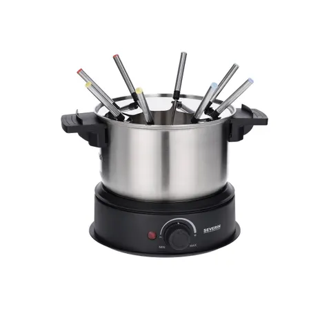 SEVERIN Fondue – silber | schwarz – Bild 2