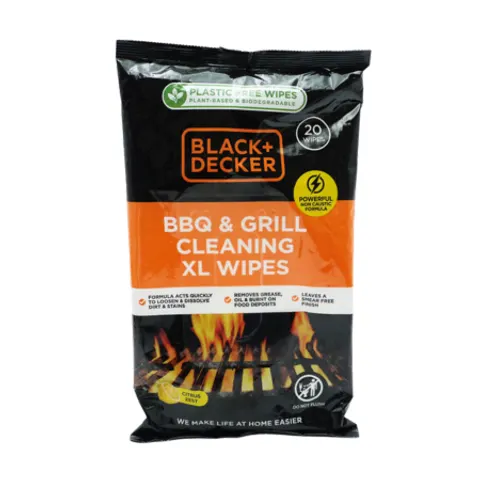 Black & Decker BBQ & Grill Cleaner Wipes - 20 pcs – image 2