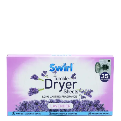 Swirl Lavender Tumble Dryer Sheets - 35 Pcs – image 4