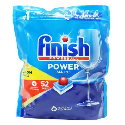 Finish All-in-One Lemon Dishwasher Tablets – 52 pcs – image 3