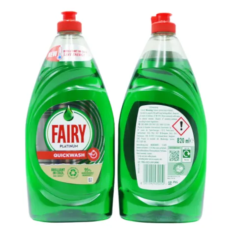 Fairy Platinum Quick Wash Detergent - 820ml – image 2