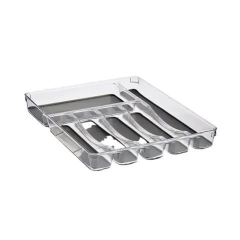 Drawer Divider Grey Transparent - Plastic/Silicone – image 2