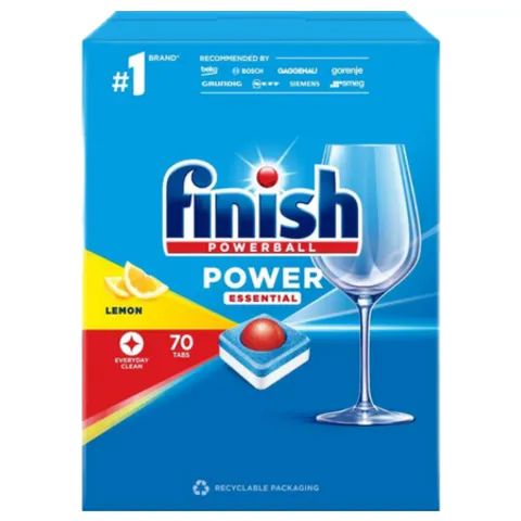 Finish Quantum All in 1 Lemon Dishwasher Tablets – 70 pcs. – image 2