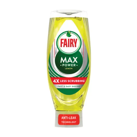 Fairy Liquid Max Power Lemon Detergent - 640 ml – image 2