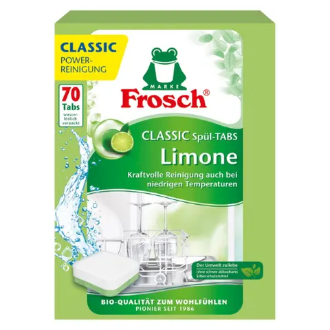 Frosch Lime Classic Dishwasher Tabs - 70 Pcs – image 2