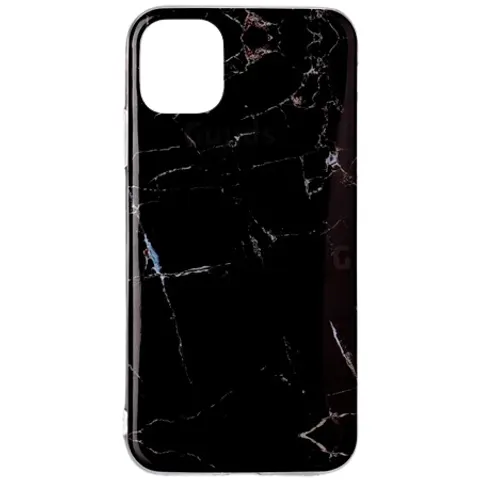 BasicPlus iPhone 12 Mini Cover - Black Marble – image 2