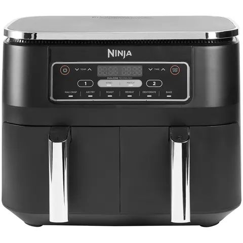 Ninja Doppel-Heißluftfritteuse AF300EU, schwarz – Bild 3