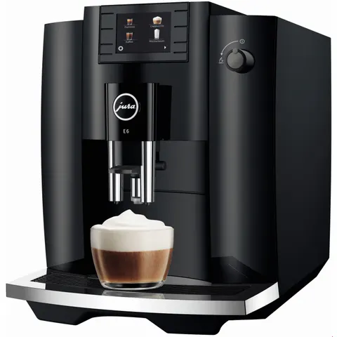 E6 Full Black (EC) Kaffeevollautomat – schwarz – Bild 2