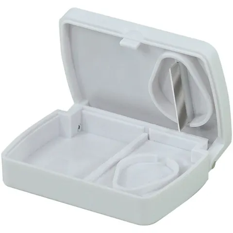 Pill Box W Cutter White – image 2