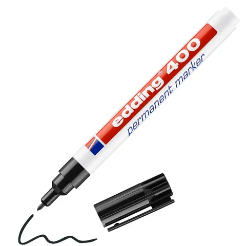 edding 400 Marker 1mm - schwarz – Bild 2