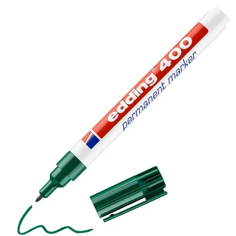 Edding Permanentmarker 400 grün – Bild 2