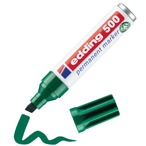 edding 500 Permanentmarker grün – Bild 2