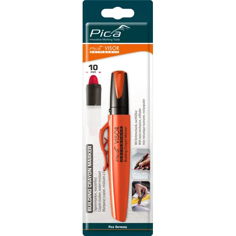 Pica VISOR Permanent Marker Fluo-Orange – Bild 2