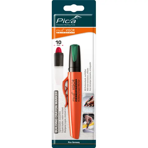 Pica VISOR Permanent Marker Grün – Bild 2