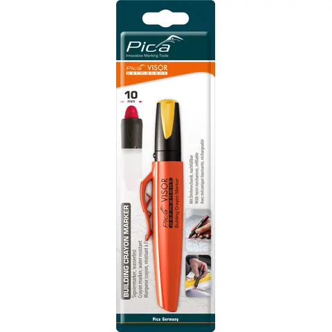 Pica VISOR Permanent Marker Gelb – Bild 2