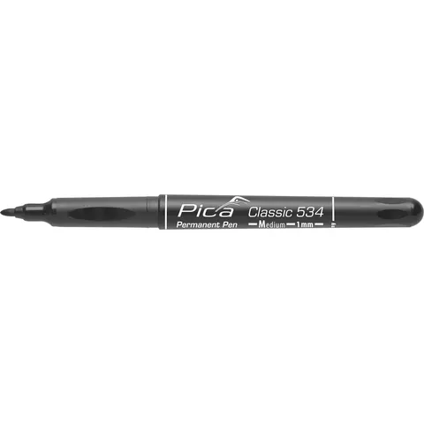Pica Permanent Pen "M" 1,0mm Schwarz – Bild 2
