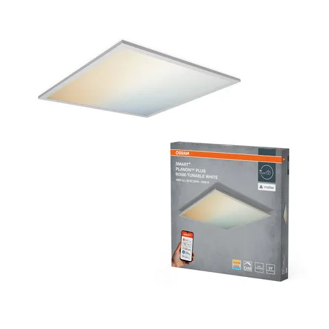 OSRAM Matter SMART+ PLANON PLUS LED Panel Tunable Weiß 600X600 – Bild 2