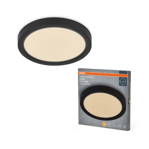 OSRAM Orbis Quickfix Round Deckenleuchte 320 mm 24W Click-Dim Schwarz – Bild 2