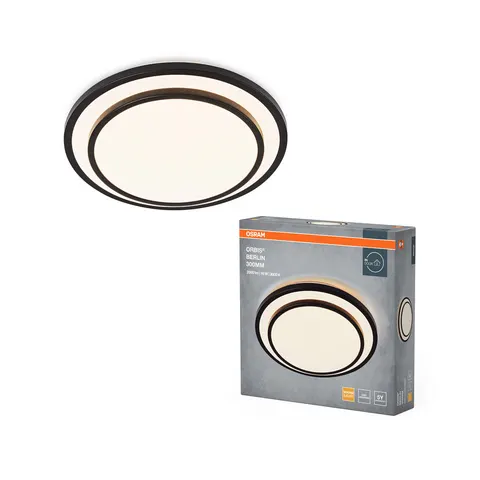 OSRAM ORBIS BERLIN Deckenleuchte, schwarz, 16W, 2000lm – Bild 2