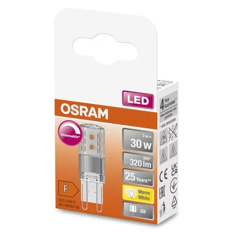 Osram LED-Lampe 3 W warmweiß – Bild 2