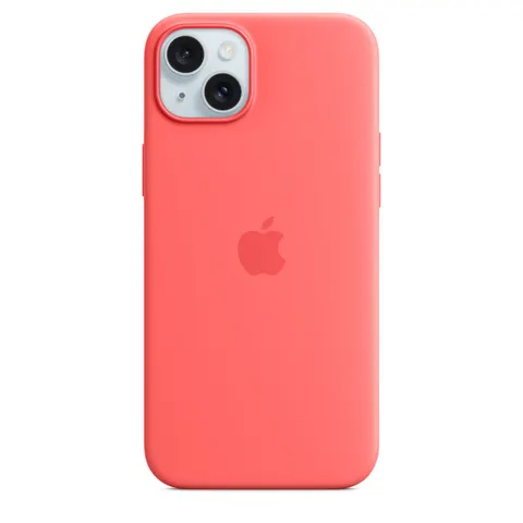 Apple iPhone 15 Plus Silikon Case mit MagSafe – Guave – Bild 3