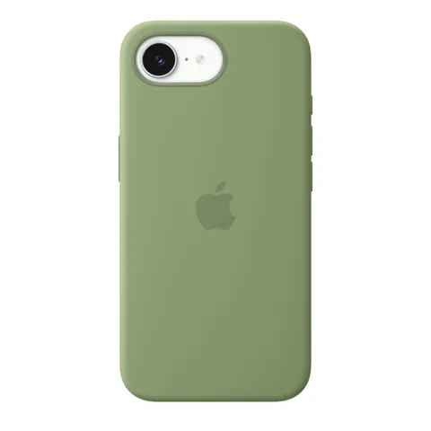 Apple iPhone 17e Silikon Case, Hellmoosgrün – Bild 4