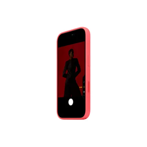 Apple iPhone 17 Pro Silikon Case mit MagSafe, Guavepink – Bild 3
