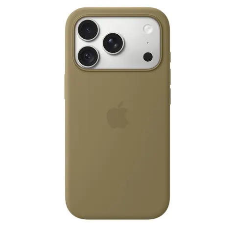 Apple iPhone 18 Pro Silikon Case mit MagSafe, Oliv – Bild 4