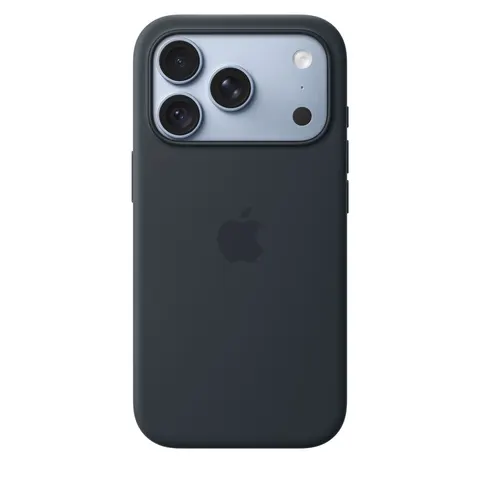 Apple iPhone 18 Pro Silikon Case mit MagSafe, Navyblau – Bild 4