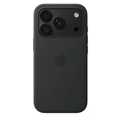 Apple iPhone 18 Pro Silikon Case mit MagSafe, Schwarz – Bild 5