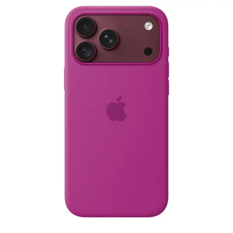 Apple iPhone 18 Pro Max Silikon Case mit MagSafe, Magenta – Bild 5