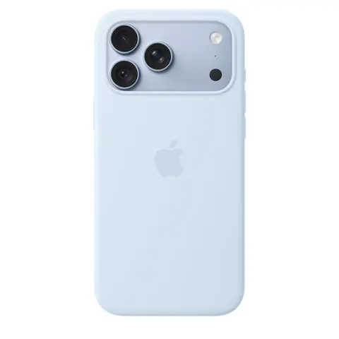 Apple iPhone 18 Pro Max Silikon Case mit MagSafe, Klarblau – Bild 4