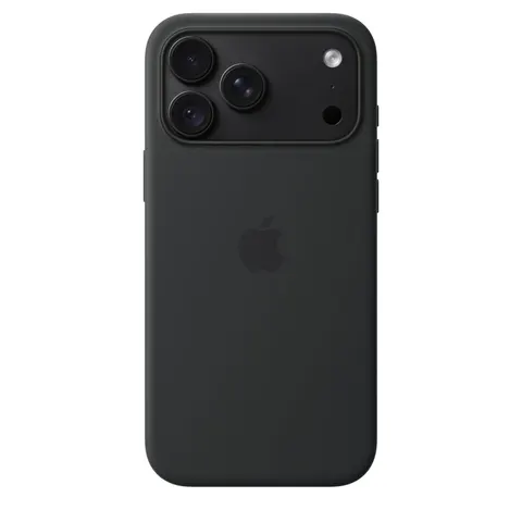 Apple iPhone 18 Pro Max Silikon Case mit MagSafe, Schwarz – Bild 5