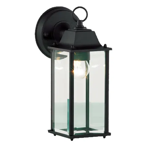 Zink CEDAR IP23 Black Outdoor Wall Lantern – image 2