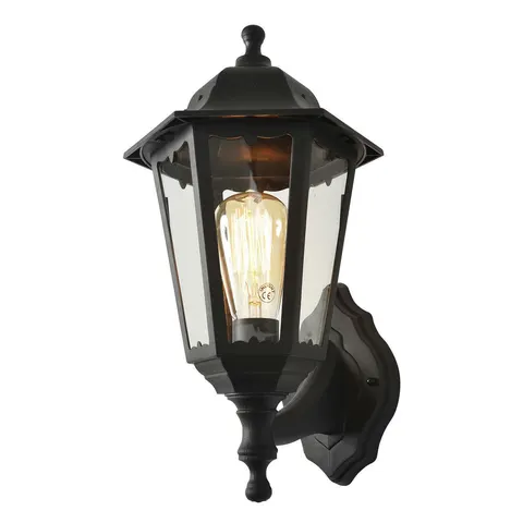 Bianca Outdoor Wall Lantern Black IP44 – image 2