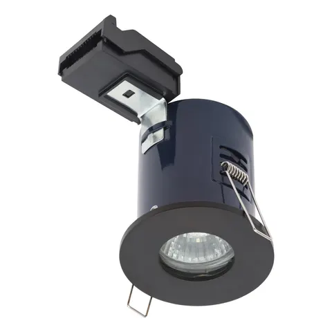 Yate Recessed Downlight Matt Black IP65 – image 1
