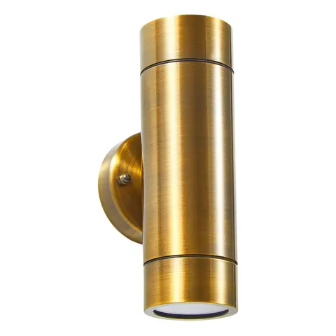 BHS Bruce Outdoor Wall Light, Gold – image 2