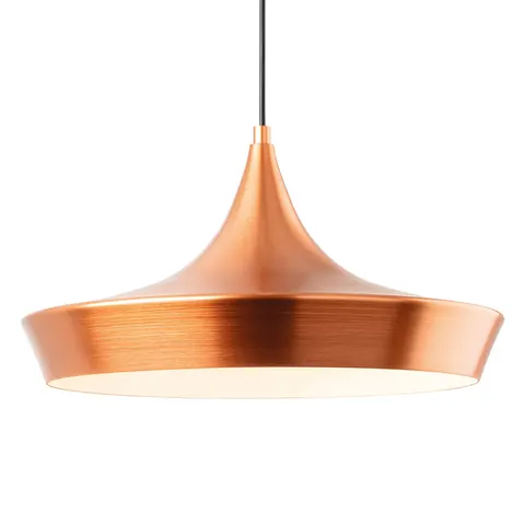 Leo Dome Pendant Light Brushed Copper – image 2