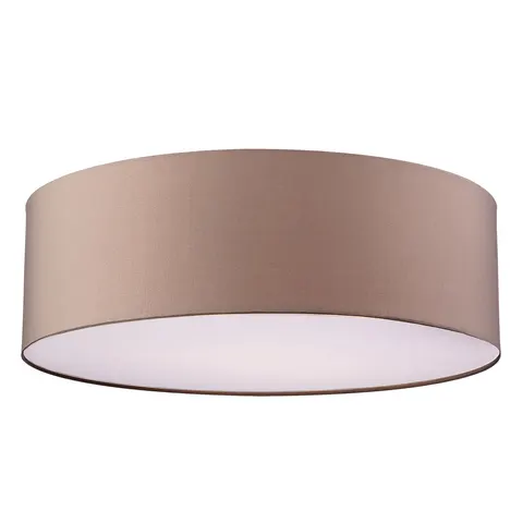 Firstlight Phoenix 2-Light Flush Ceiling Light Contemporary Style in Taupe – image 2