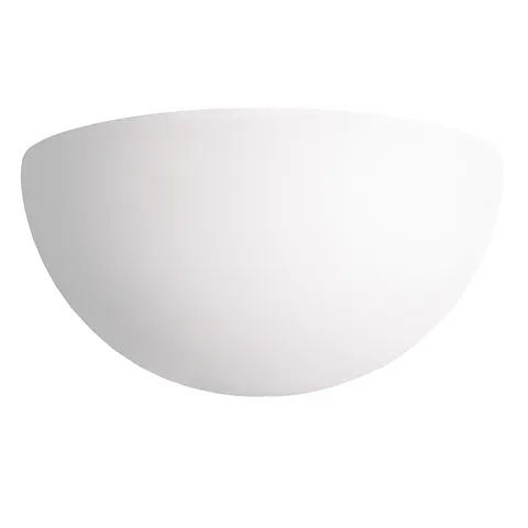 Firstlight Ceramic 250mm Wall Uplighter Paintable in Unglazed – image 2