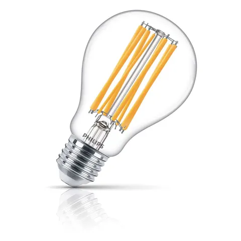 Philips GLS LED Light Bulb E27 17W (150W Eqv) Warm White Clear CorePro – image 2