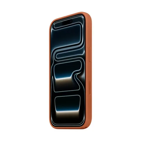 Apple iPhone 17 Pro Silikon Case mit MagSafe, Terracotta – Bild 2