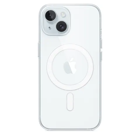 Apple iPhone 15 Clear Case mit MagSafe – Transparent – Bild 2