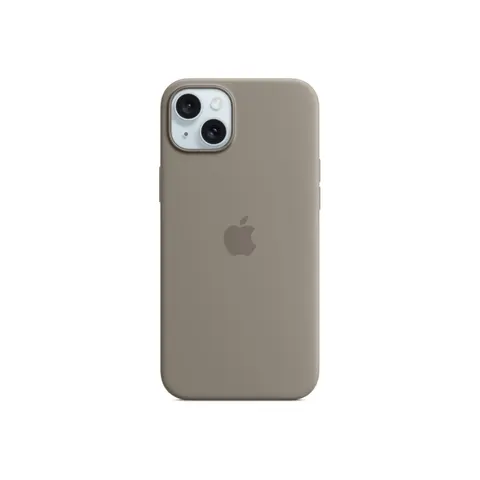 Apple iPhone 15 Plus Silikon Case mit MagSafe – Tonbraun – Bild 2