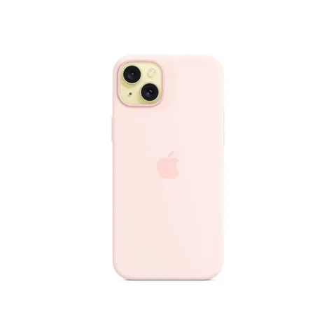 Apple iPhone 15 Plus Silikon Case mit MagSafe – Hellrosa – Bild 2