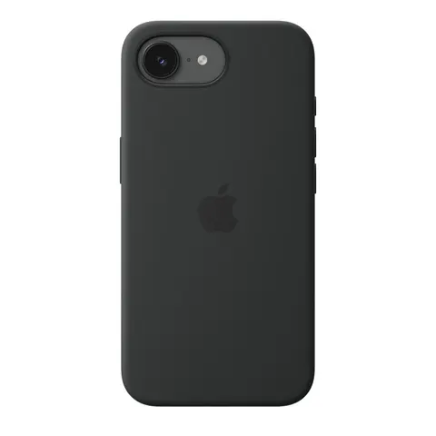 Apple iPhone 17e Silikon Case, Schwarz – Bild 2